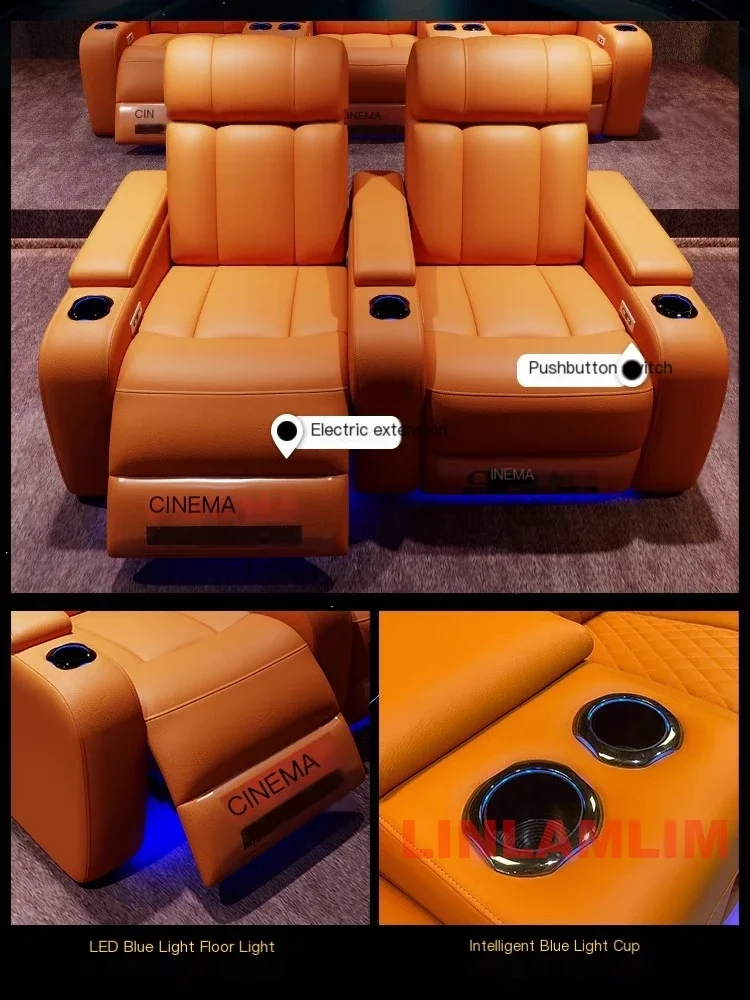 เก้าอี้ปรับเอนไฟฟ้าสุดหรูสำหรั - Home Cinema Chairs บทวิจารณ์และราคา
