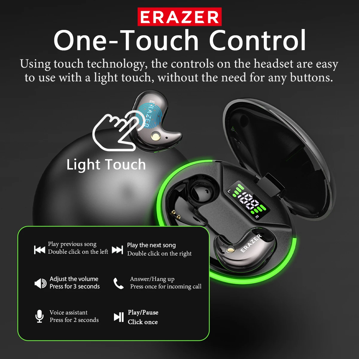 หูฟังบลูทูธแบบอินเอียร์ EARZER - Home Cinema Wireless บทวิจารณ์และราคา