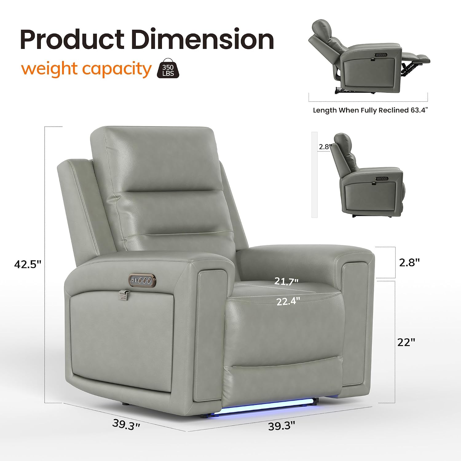 เก้าอี้ปรับเอนไฟฟ้าแบบสามมอเตอ - Home Cinema Chairs บทวิจารณ์และราคา